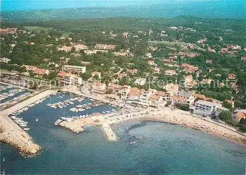 Saint Cyr sur Mer Vue aerienne du port Kat. Saint Cyr sur Mer