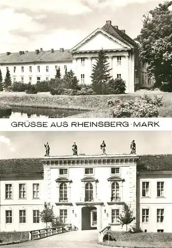 Rheinsberg Schloss Diabetikersanatorium Helmut Lehmann Kat. Rheinsberg