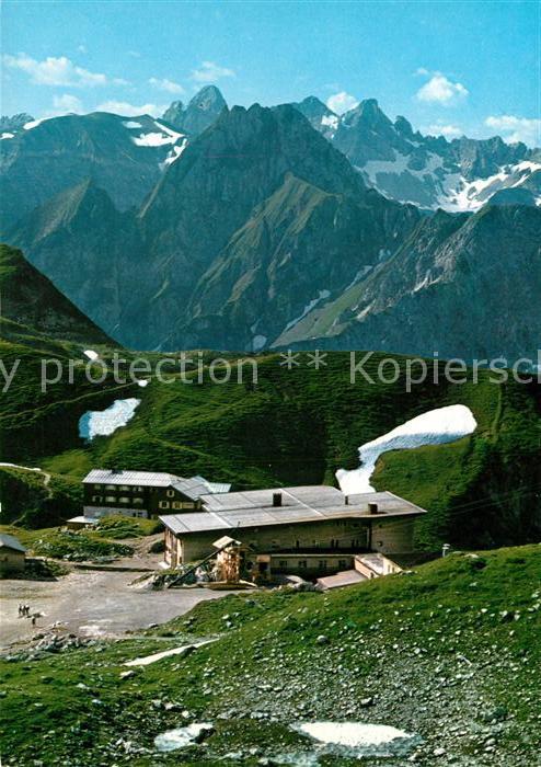 Oberstdorf Nebelhornbahn Bergstation Edmund Probst Haus Kat