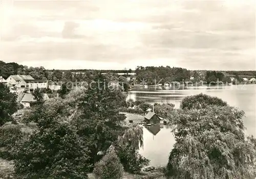 Flecken Zechlin Panorama Kat. Rheinsberg