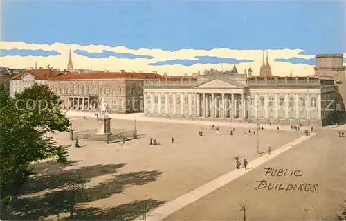 Kassel Kgl. Residenzschloss Friedrichsmuseum Denkmal Kuenstlerkarte Kat. Kassel