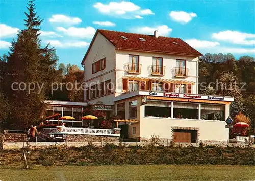 Bad Salzig Berghotel Rheinpracht Kat. Boppard