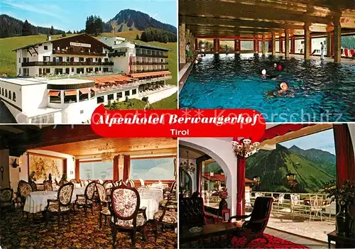 Berwang Tirol Alpenhotel Berwangerhof Kat. Berwang