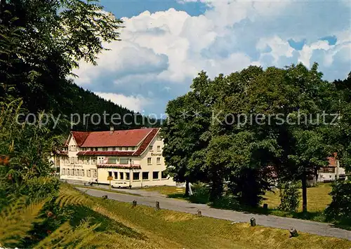 Gompelscheuer Gasthof Pension Zum Enzursprung Kat. Enzkloesterle