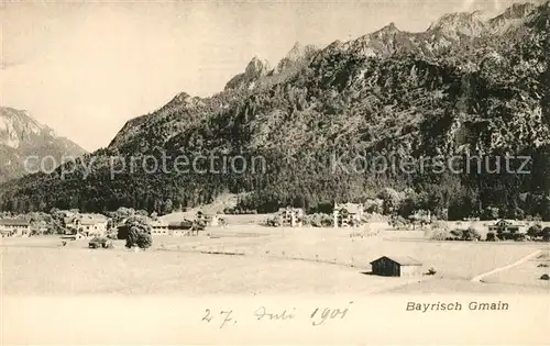 Bayrisch Gmain Tirol Panorama Kat. Oesterreich