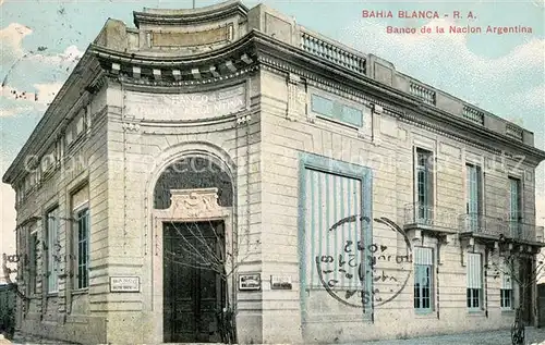 Bahia Blanca Banco de la Nacion Argentina Kat. Bahia Blanca