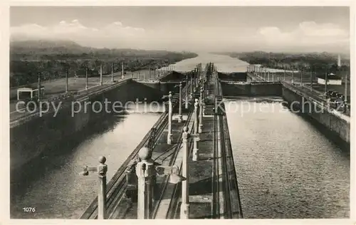 Panama Canal Gatun Locks Kat. Panama