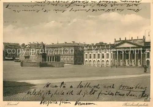 Kassel Friedrichsplatz Denkmal Kat. Kassel