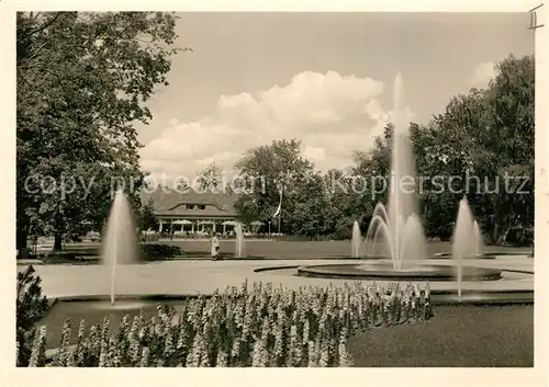 Fuerth Bayern Stadtpark Gartenschau Fontaenenhof Milchgaststaette Kat. Fuerth