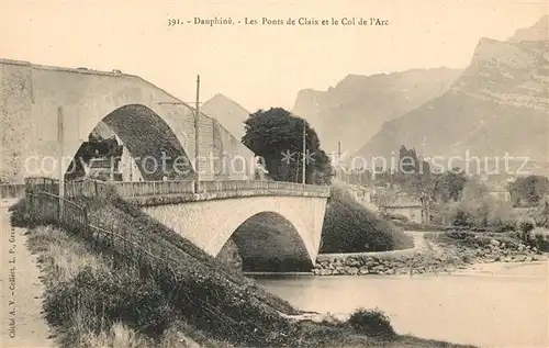 Dauphine Les Ponts de Claix et le Col de l Arc Kat. Grenoble