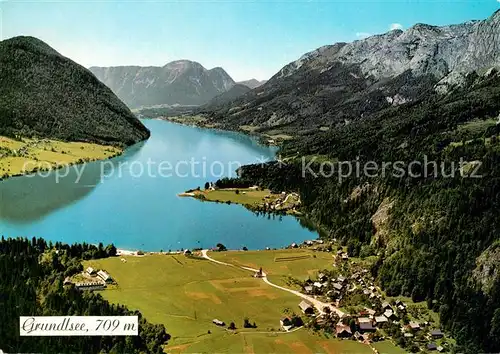 AK / Ansichtskarte Grundlsee Steiermark Fliegeraufnahme Kat. Grundlsee