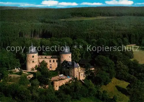 AK / Ansichtskarte Sababurg Sababurg Fliegeraufnahme Schloss Kat. Hofgeismar