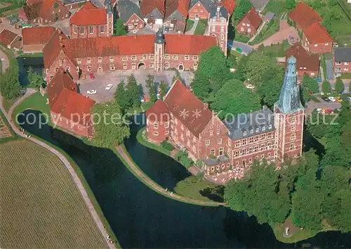 AK / Ansichtskarte Raesfeld Schloss Raesfeld Fliegeraufnahme Kat. Raesfeld