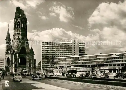 AK / Ansichtskarte Berlin Kaiser Wilhelm Gedaechtnis Kirche  Kat. Berlin