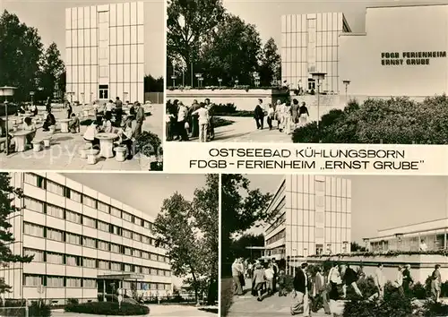 AK / Ansichtskarte Kuehlungsborn Ostseebad FDGB Ferienheim Ernst Grube Kat. Kuehlungsborn
