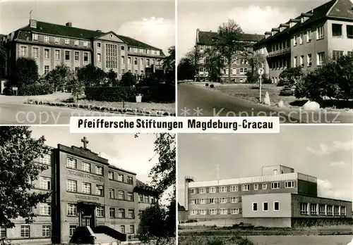AK / Ansichtskarte Cracau Magdeburg Pfeiffersche Stiftungen Kat. Magdeburg
