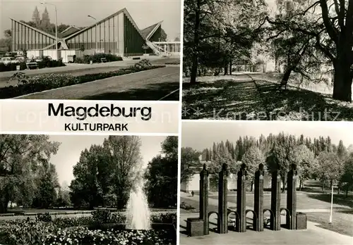 AK / Ansichtskarte Magdeburg Kulturpark Kat. Magdeburg