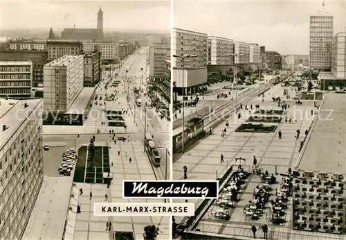 AK / Ansichtskarte Magdeburg Karl Marx Strasse Kat. Magdeburg