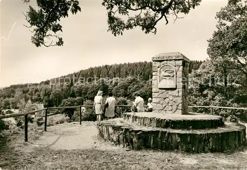 AK / Ansichtskarte Alexisbad Harz Friedensdenkmal Kat. Harzgerode