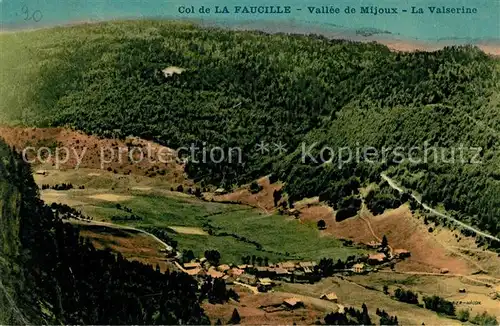 AK / Ansichtskarte Mijoux Col de La Faucille Vallee de Mijoux La Valserine Kat. Mijoux