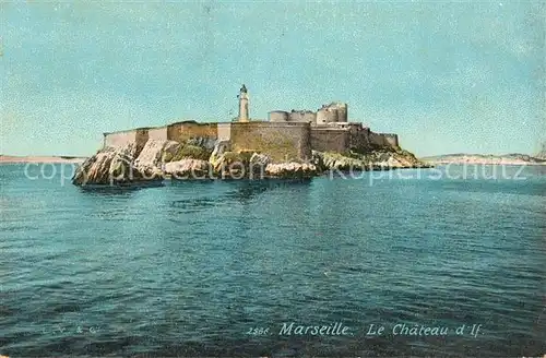 AK / Ansichtskarte Marseille Bouches du Rhone Chateau d If