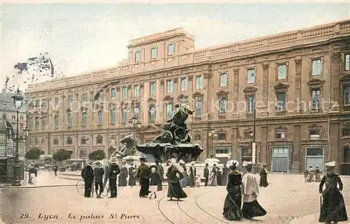 AK / Ansichtskarte Lyon France Palais Saint Pierre Monument Kat. Lyon