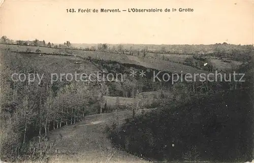 AK / Ansichtskarte Mervent Foret Observatoire de la Grotte Kat. Mervent