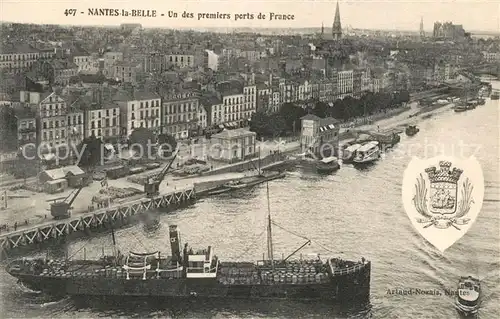 AK / Ansichtskarte Nantes Loire Atlantique Un des premiers ports de France Kat. Nantes