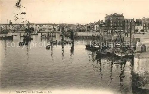 AK / Ansichtskarte Dieppe Seine Maritime Le Pollet Bateaux Kat. Dieppe