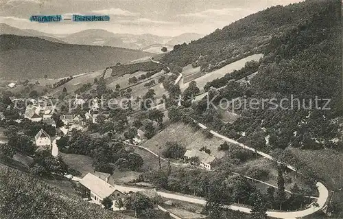 AK / Ansichtskarte Markirch Panorama mit Fortelbach Kat. Sainte Marie aux Mines