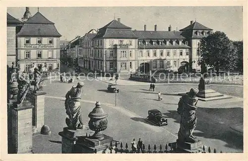 AK / Ansichtskarte Fulda Stadt des deutschen Barocks Blick vom Schloss in die Friedrichsstrasse Kat. Fulda