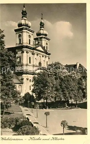 AK / Ansichtskarte Waldsassen Kirche und Kloster Kat. Waldsassen