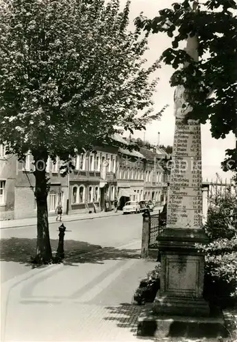 AK / Ansichtskarte Gottleuba Berggiesshuebel Bad Postmeilensaeule Rathaus Kat. Bad Gottleuba Berggiesshuebel