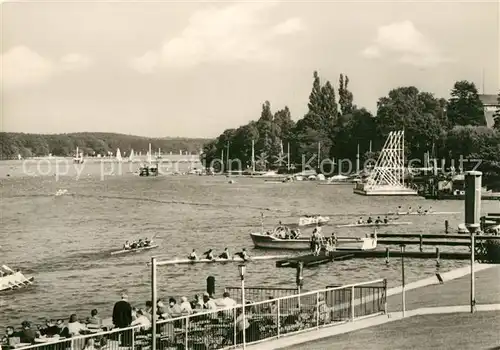 AK / Ansichtskarte Gruenau Berlin Regattagelaende Kat. Berlin