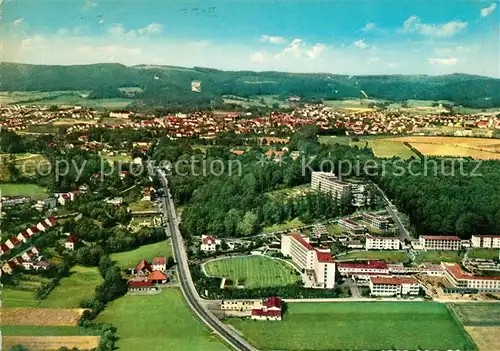 AK / Ansichtskarte Bad Driburg Sanatorium Berlin und Sanatorium Rosenberg Fliegeraufnahme Kat. Bad Driburg