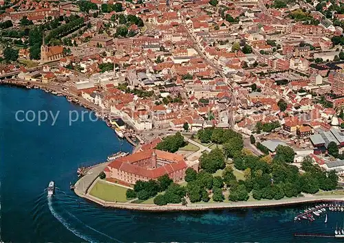 AK / Ansichtskarte Sonderborg Fliegeraufnahme Kat. Sonderborg