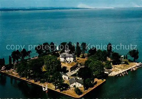 AK / Ansichtskarte Steinhuder Meer Insel Wilhelmstein Fliegeraufnahme Kat. Wunstorf