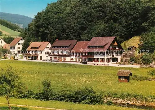 AK / Ansichtskarte Walke ADAC Gasthof und Pension Walkenstein mit Gaestehaus Kat. Oberwolfach Schwarzwald