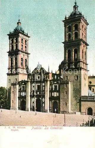 AK / Ansichtskarte Puebla Catedral Kat. Puebla