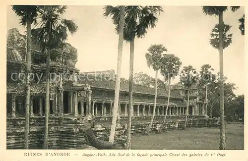 AK / Ansichtskarte Angkor Wat Ruines Temple