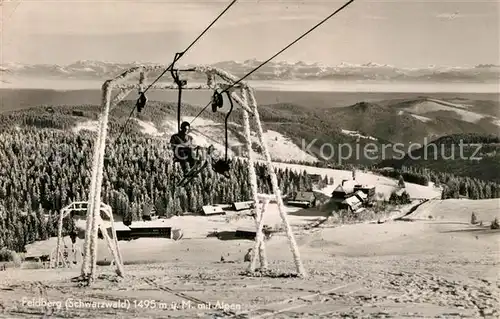 AK / Ansichtskarte Feldberg Schwarzwald Alpen Winterlandschaft Kat. Feldberg (Schwarzwald)