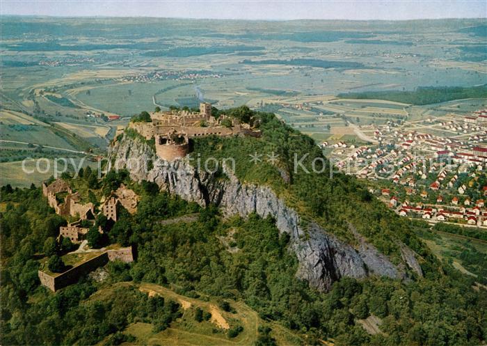 AK / Ansichtskarte Singen Hohentwiel Burgruine Hohentwiel