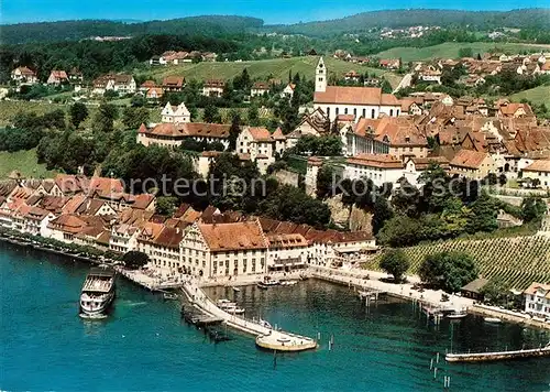 AK / Ansichtskarte Meersburg Bodensee Fliegeraufnahme Kat. Meersburg