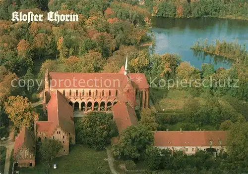 AK / Ansichtskarte Chorin Kloster Chorin Fliegeraufnahme Kat. Chorin