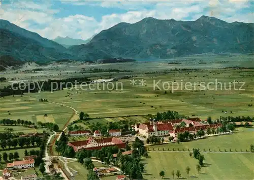 AK / Ansichtskarte Benediktbeuern Salesianerkloster Fliegeraufnahme Kat. Benediktbeuern