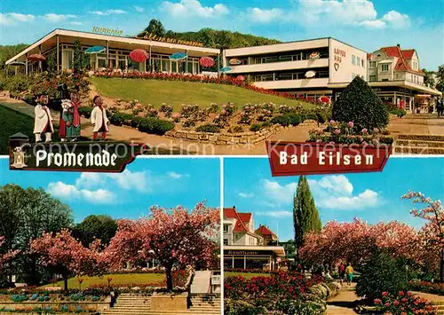 AK / Ansichtskarte Bad Eilsen Kurhaus Promenade Treppe Park Kat. Bad Eilsen
