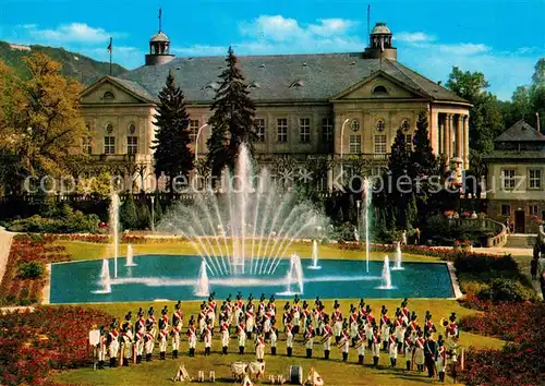 AK / Ansichtskarte Bad Kissingen Jugendmusikkorps Schloss Wasserspiele Kat. Bad Kissingen