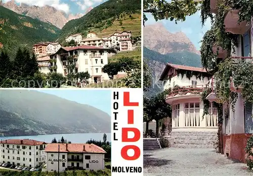AK / Ansichtskarte Molveno Hotel Lido Kat. Italien