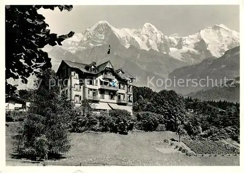 AK / Ansichtskarte Beatenberg Ferienheim Lueg is Land Kat. Beatenberg