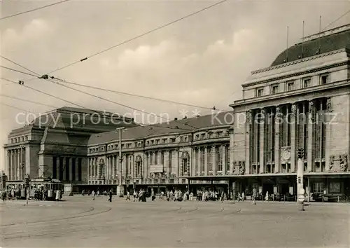 AK / Ansichtskarte Leipzig Hauptbahnhof Kat. Leipzig